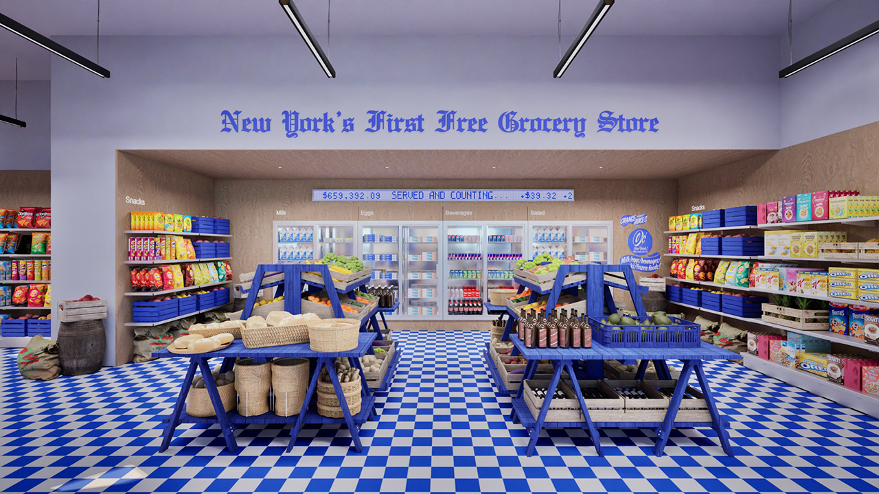 Betting company Polymarket opens NYC's first free grocery store in downtown Manhattan
