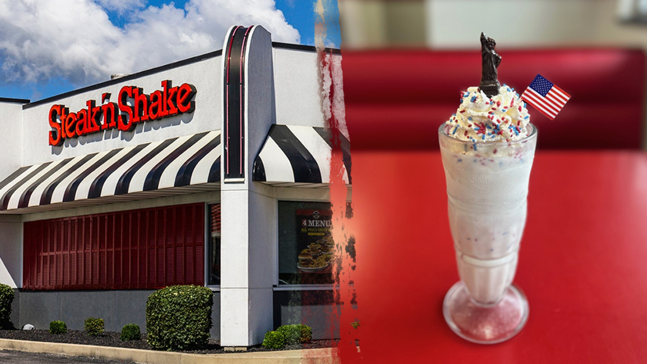 Steak ’n Shake shakes up popular 'Patriot Milkshake' with new, edible twist available only in 2026