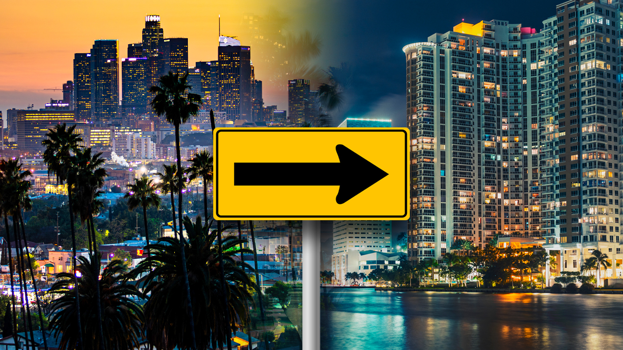 foxbusiness.com - Kristen Altus - Fleeing for their futures, a California exodus unleashes a Florida 'gold rush