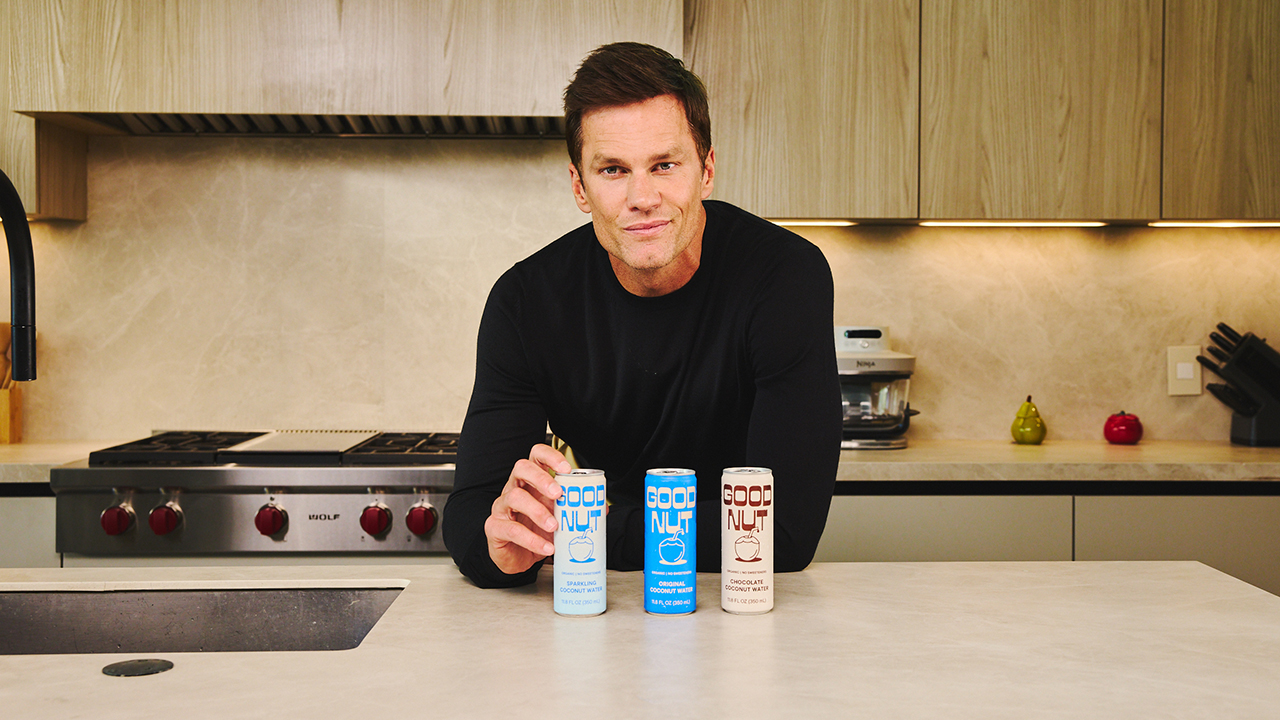 Tom Brady launches Good Nut coconut water line wit