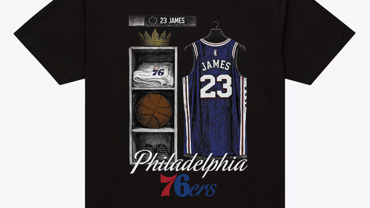 LeBron James' 76ers jersey breaks all-sports sales record