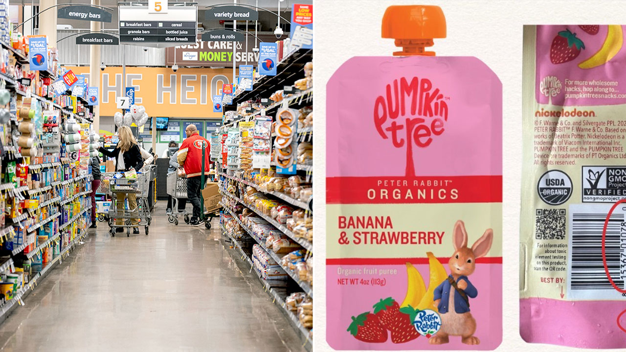 Target, Kroger, Meijer fruit purée pouches recalled over plastic risk: FDA