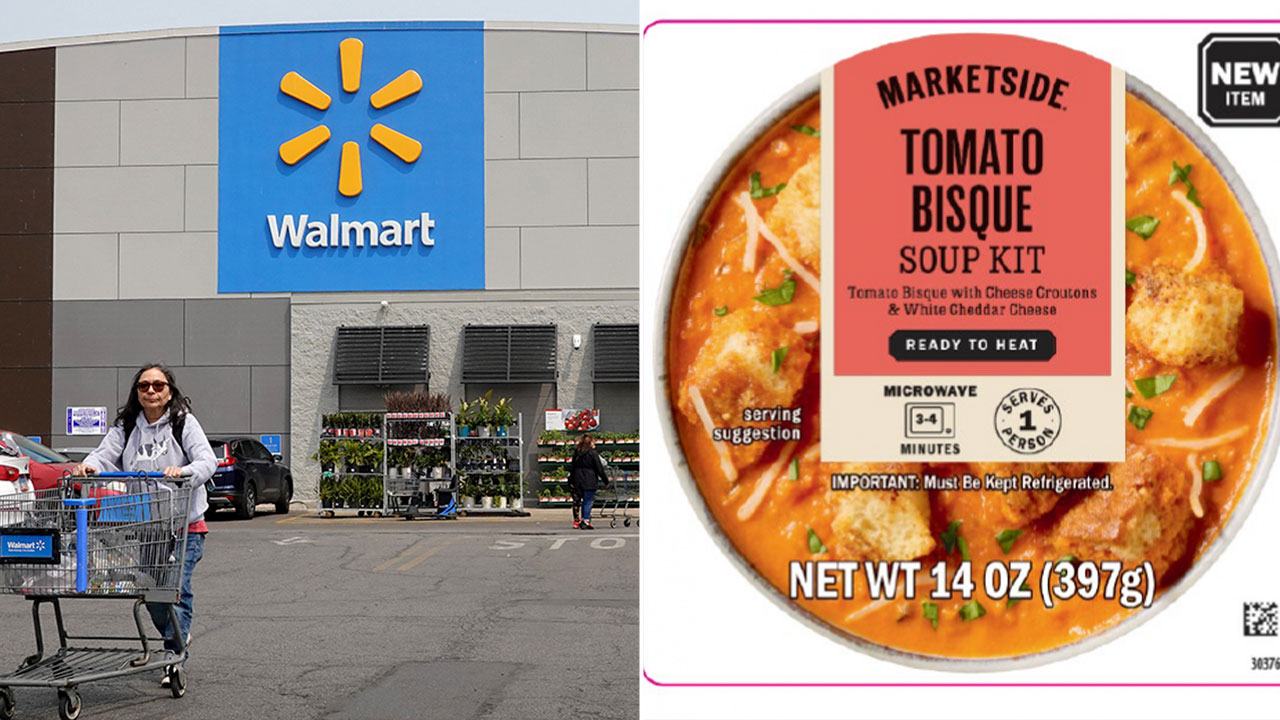 Walmart tomato bisque soup recalled over possible Listeria contamination