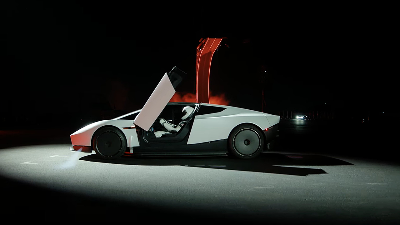 Tesla’s new Roadster makes a flying debut, hitting 60 MPH in under a second